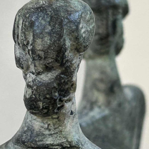 Max Seiz, sculpture en bronze « La Rencontre »
