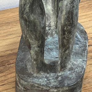 Max Seiz, bronze sculpture "La Rencontre