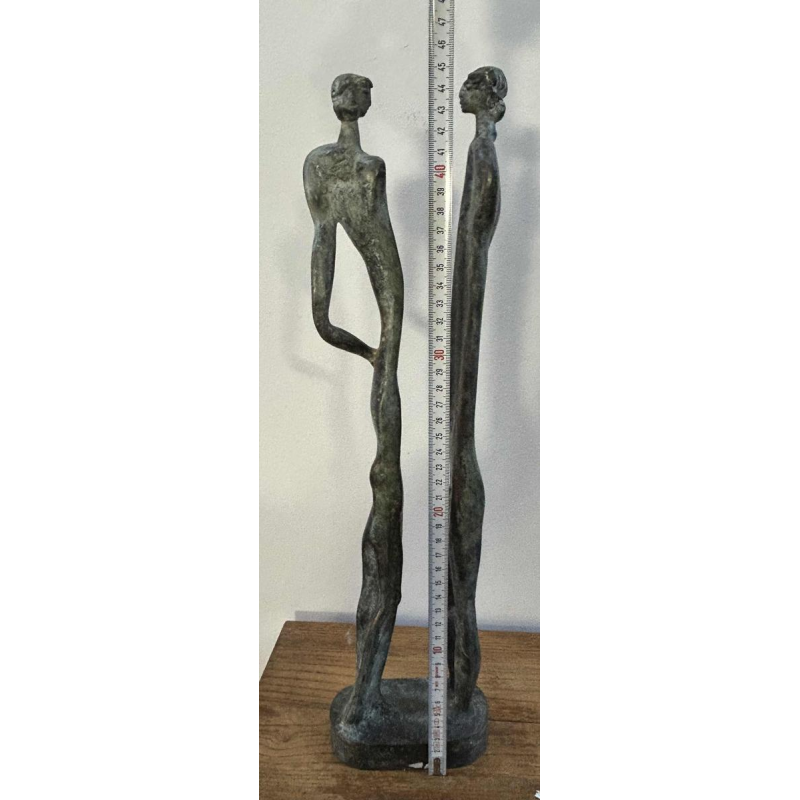 Max Seiz, bronzen beeld "La Rencontre