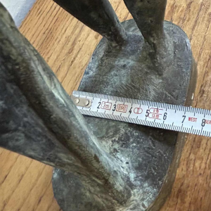 Max Seiz, bronze sculpture "La Rencontre