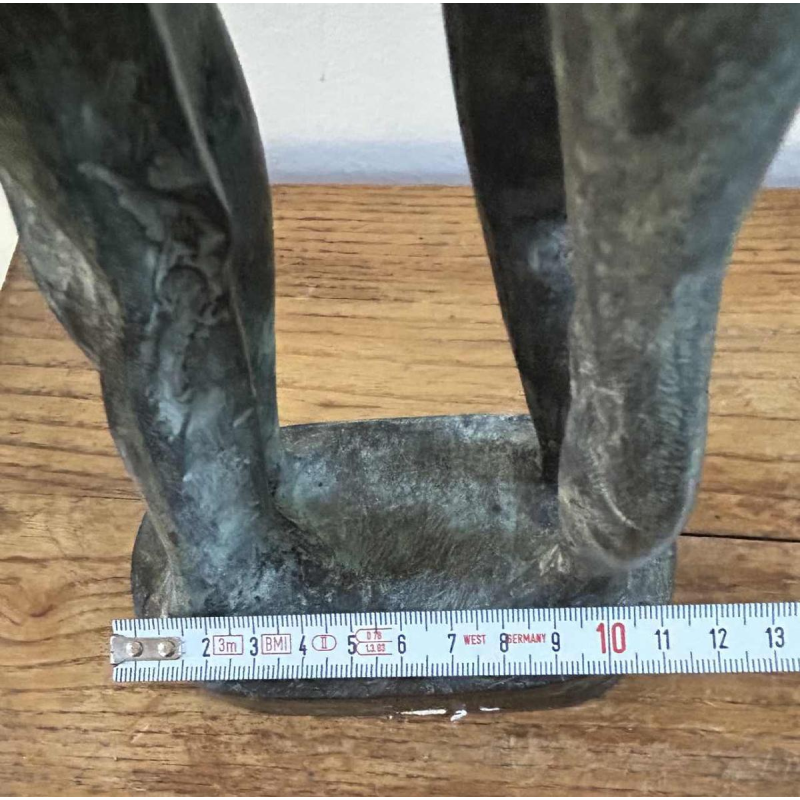 Max Seiz, sculpture en bronze « La Rencontre »