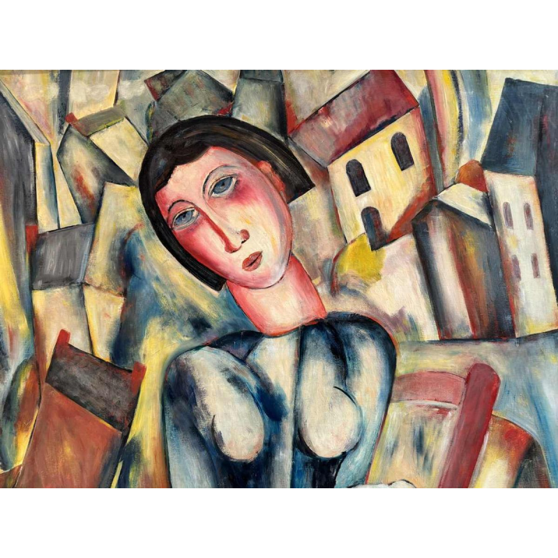 Marcel HOCQ (1933-2021): "La femme à la colombe »