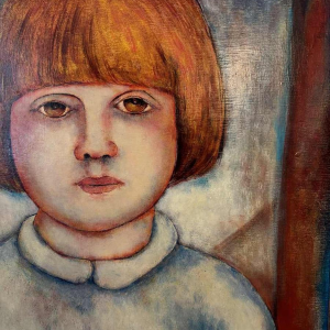 Marcel HOCQ (1933-2021): "Het meisje met het witte schort »