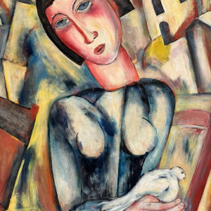 Marcel HOCQ (1933-2021): "De vrouw met de duif »