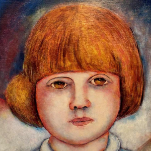 Marcel HOCQ (1933-2021): "La fille au tablier blanc »