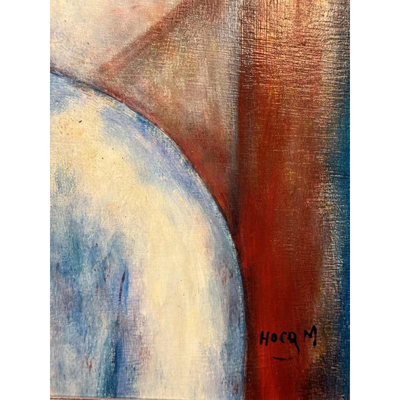 Marcel HOCQ (1933-2021): "The girl with the white apron »