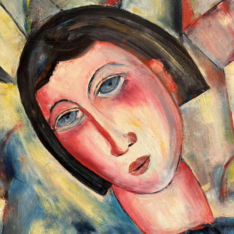 Marcel HOCQ (1933-2021): "De vrouw met de duif »