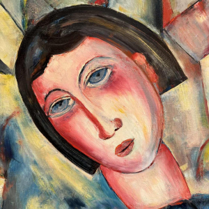 Marcel HOCQ (1933-2021): "The woman with the dove »