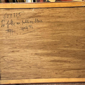 Marcel HOCQ (1933-2021): "The girl with the white apron »