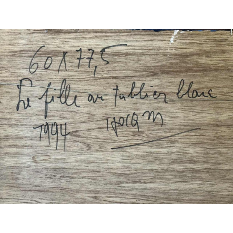 Marcel HOCQ (1933-2021): "The girl with the white apron »