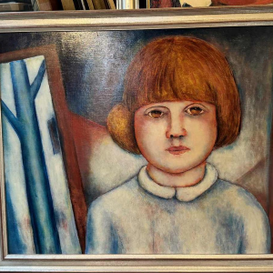 Marcel HOCQ (1933-2021): "Het meisje met het witte schort »