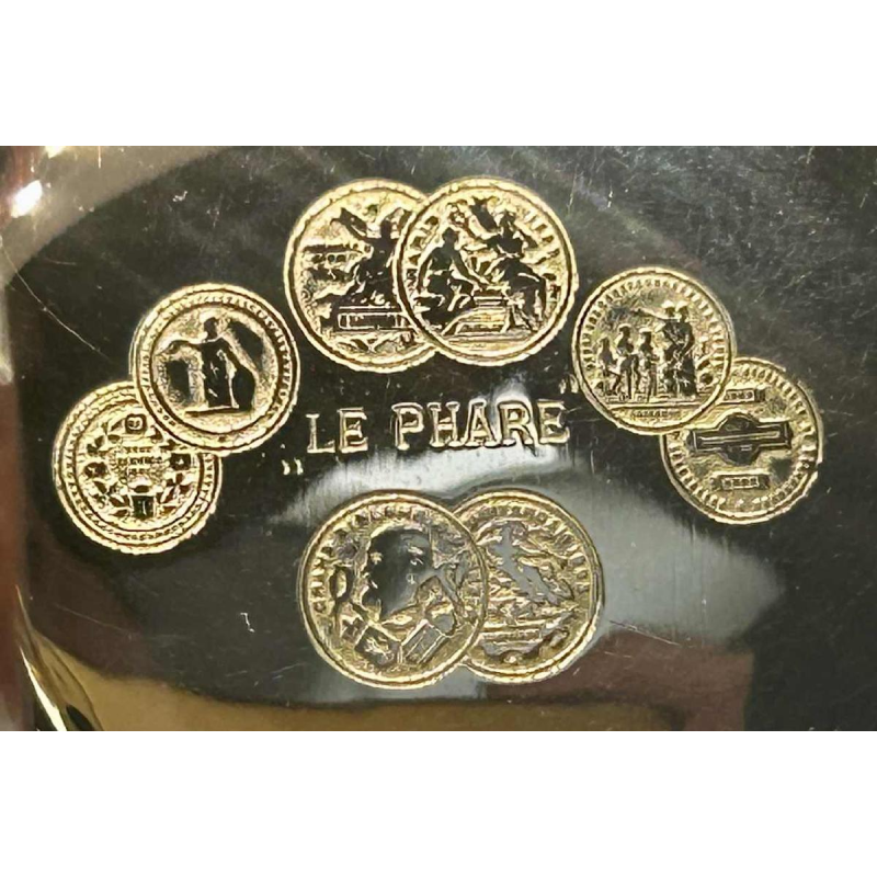 Le Phare, triple calendar chronograph, moon phase and repeater in 18k gold