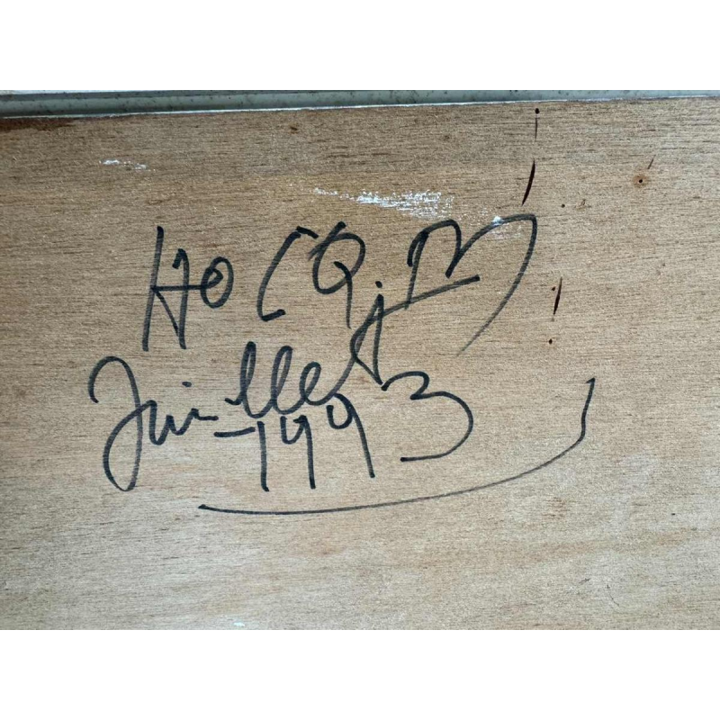 Marcel HOCQ (1933-2021): "La femme à la colombe »