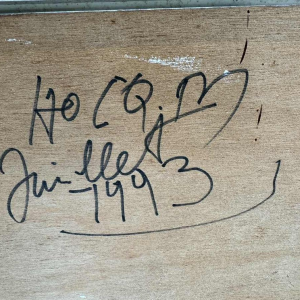 Marcel HOCQ (1933-2021): "La femme à la colombe »