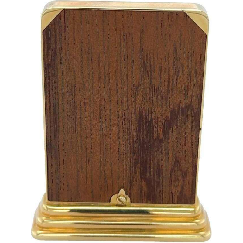 Photo frame in 18kt gold, diamonds & precious stones