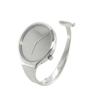 Viviana TORUN pour Georg JENSEN, montre acier à bracelet jonc