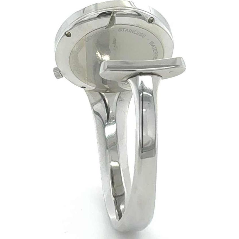 Viviana TORUN voor Georg JENSEN, stalen horloge met lunette armband