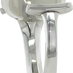 Viviana TORUN voor Georg JENSEN, stalen horloge met lunette armband