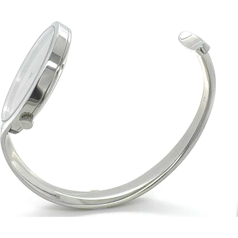 Viviana TORUN for Georg JENSEN, steel watch with bezel bracelet