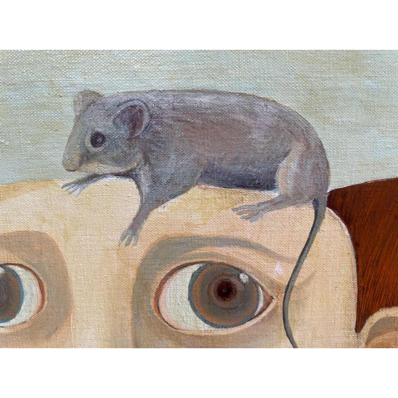 Jean-Pierre FELIX (Bouge-Namur 1938-) olieverf op doek gedateerd 1968