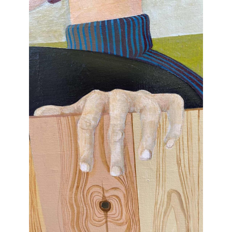 Jean-Pierre FELIX (Bouge-Namur 1938-) huile sur toile datée 1968