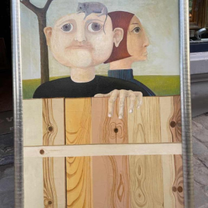 Jean-Pierre FELIX (Bouge-Namur 1938-) huile sur toile datée 1968