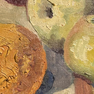 Prosper Chalon, Schilderij " Stilleven met Vruchten " olieverf op doek 1952