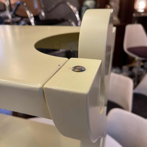 Paire Chevets Tabourets Etagères Tables Jaune Style Memphis Anthropomorphe 1980