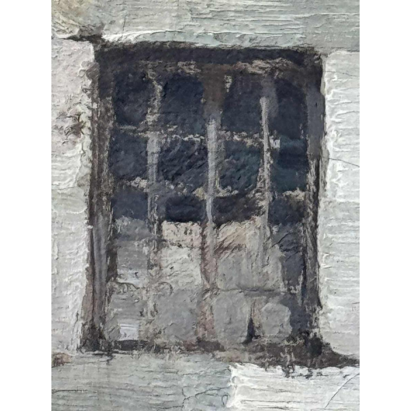 Camille BARTHELEMY (1890-1961): « Couple in a village in Aveyron »