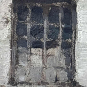 Camille BARTHELEMY (1890-1961): « Couple dans un village en Aveyron »