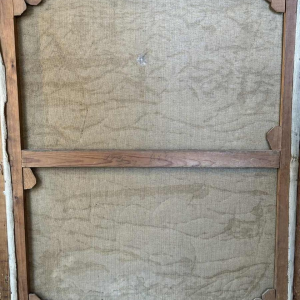 Camille BARTHELEMY (1890-1961): « Couple dans un village en Aveyron »