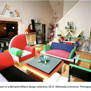 Paire Chevets Tabourets Etagères Tables Jaune Style Memphis Anthropomorphe 1980