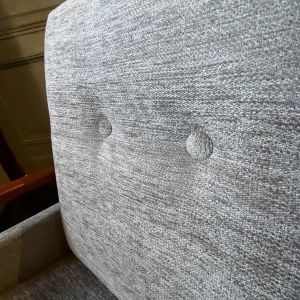 Paar volledig gerestaureerde vintage fauteuils, Tsjechisch Design ontwerp, 1950s