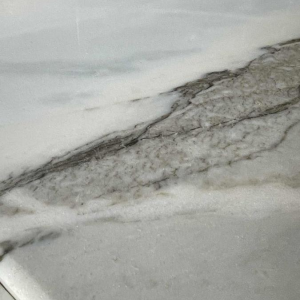 Carrara marble 3-piece coffee table, Italian design, ca 1970