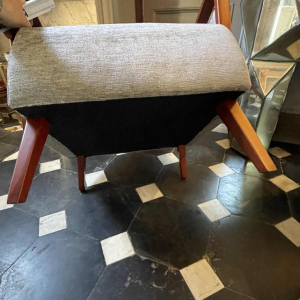 Paire de fauteuils vintage entie`rement restaure´s, Design tchèque, ca 1950