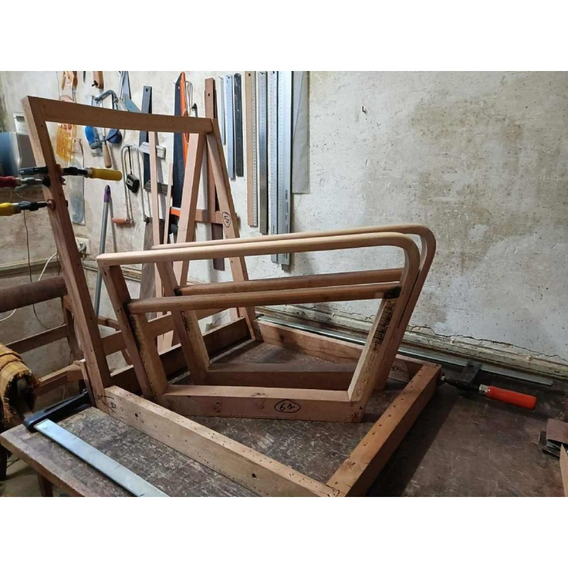 Paire de fauteuils vintage entie`rement restaure´s, Design tchèque, ca 1950