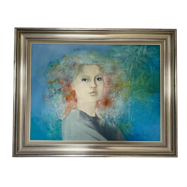 Guy Mytych Portrait of a Woman painting oil on canvas, 1981