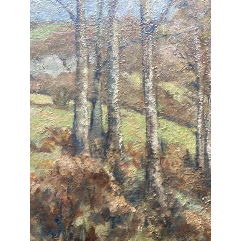 Richard Heintz Landscape painting oil on canvas