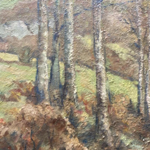 Richard Heintz 'Paysage' tableau huile sur toile