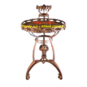 Sellette Jardinière Art Nouveau Sécessionniste, fer forgé - Wiener Werkstatten