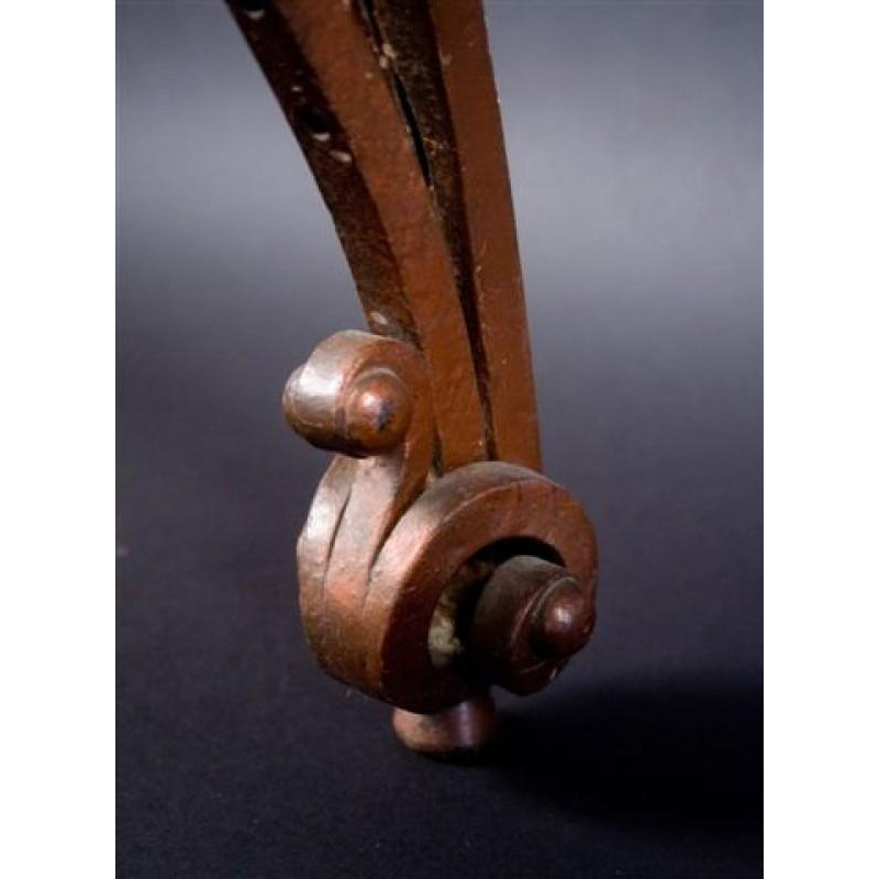 Sellette Jardinière Art Nouveau Sécessionniste, fer forgé - Wiener Werkstatten