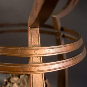 Sellette Jardinière Art Nouveau Sécessionniste, fer forgé - Wiener Werkstatten