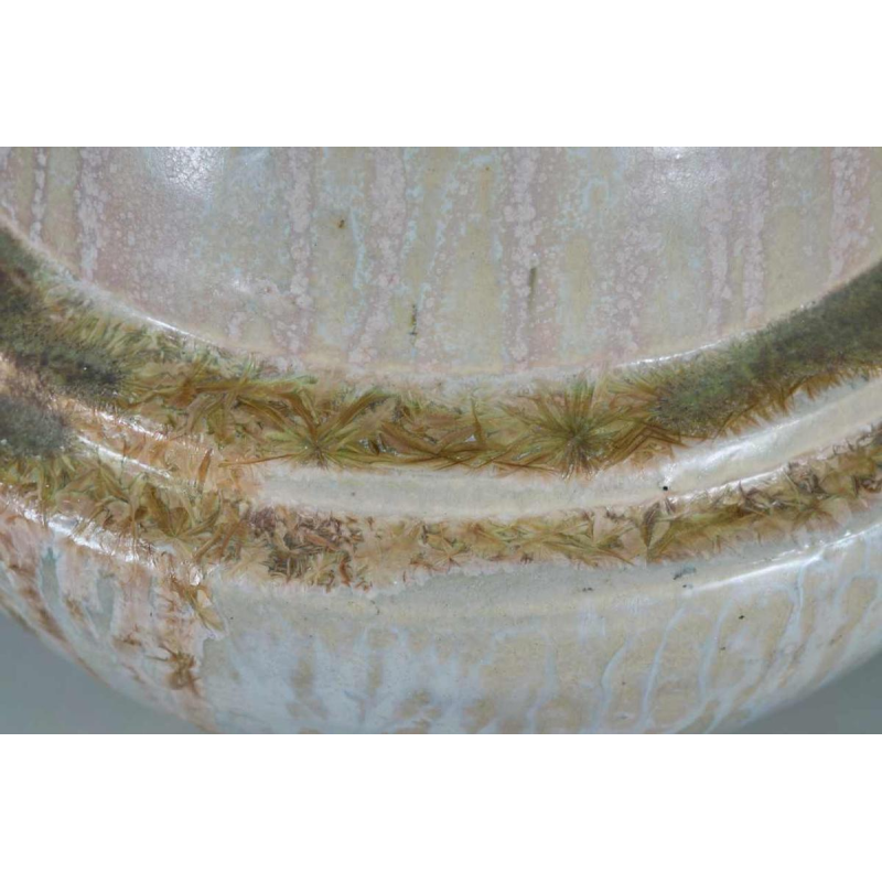 Roger Guérin : grand vase art deco, pièce unique, grès de Bouffioulx