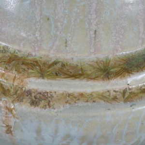 Roger Guérin : grand vase art deco, pièce unique, grès de Bouffioulx