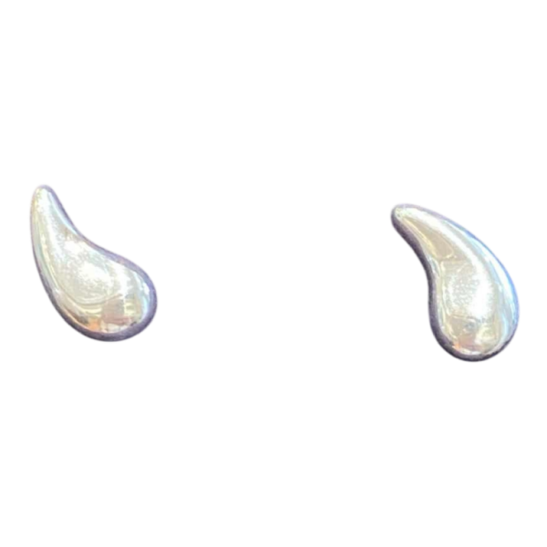 Elsa Peretti (1940-2021) for Tiffany & Co, "larmes" silver earrings