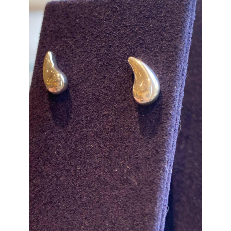 Elsa Peretti (1940-2021) voor Tiffany & Co, "Tranen" zilver oorbellen
