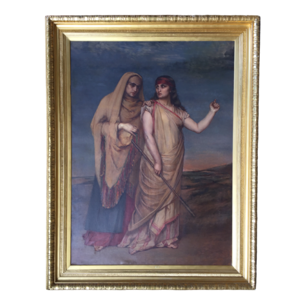 Jean-François Portaels (toegesch.), symbolisch oriëntalistisch schilderij, 19th