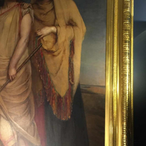 Jean-François Portaels (attributed), Symbolist Orientalist Museum painting, 19th