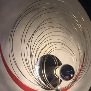 Applique Murale CINETIQUE " Spirale " - Attribué à Georges Vantongerloo 1950