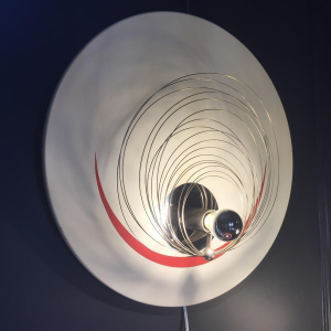 Applique Murale CINETIQUE " Spirale " - Attribué à Georges Vantongerloo 1950